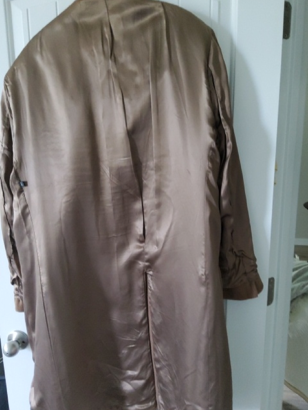 100% Cashmere Coat - Camel 48 R - Picture 8 of 16